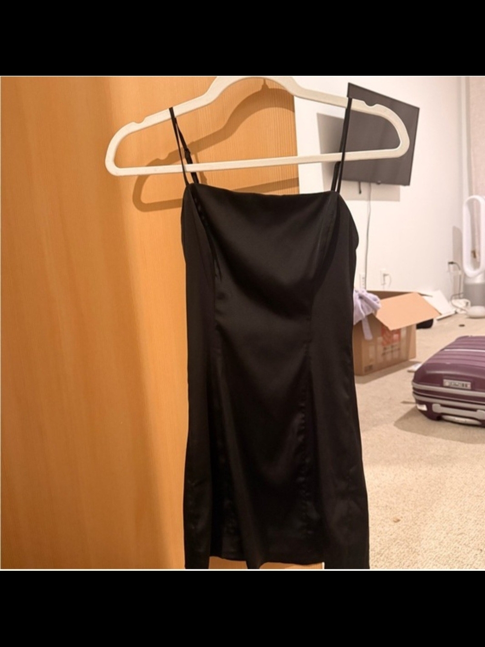 Classic Black Slip Dress